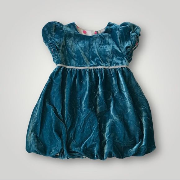 Mini Boden Other - 5 for $35 Mini Boden velvet dress size 2-3 blue